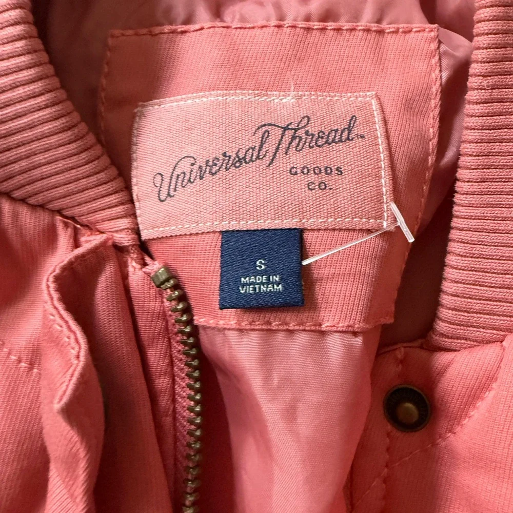 Universal Thread Pink Bomber Jacket - Picture 5 of 7